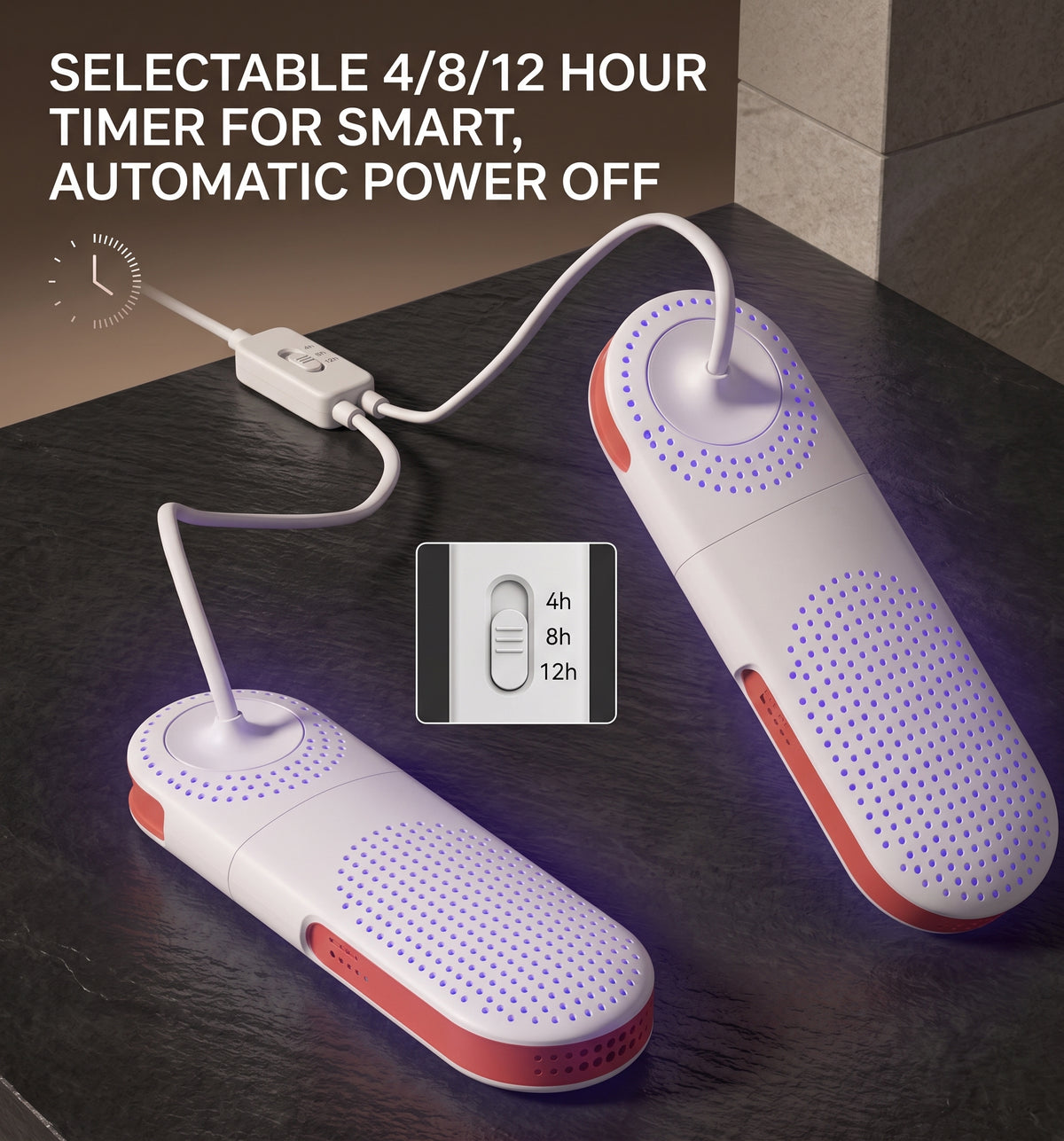 SoleDry™ — Electric Shoe Dryer & UV Deodorizer