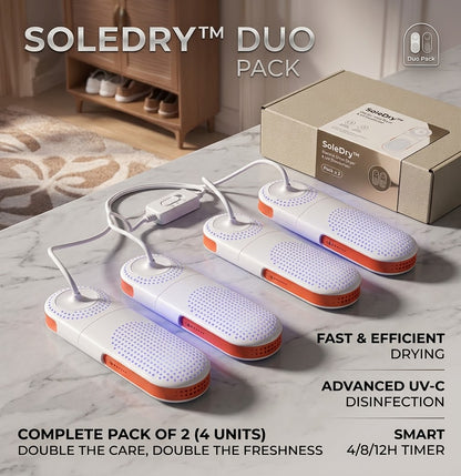 SoleDry™ — Electric Shoe Dryer & UV Deodorizer